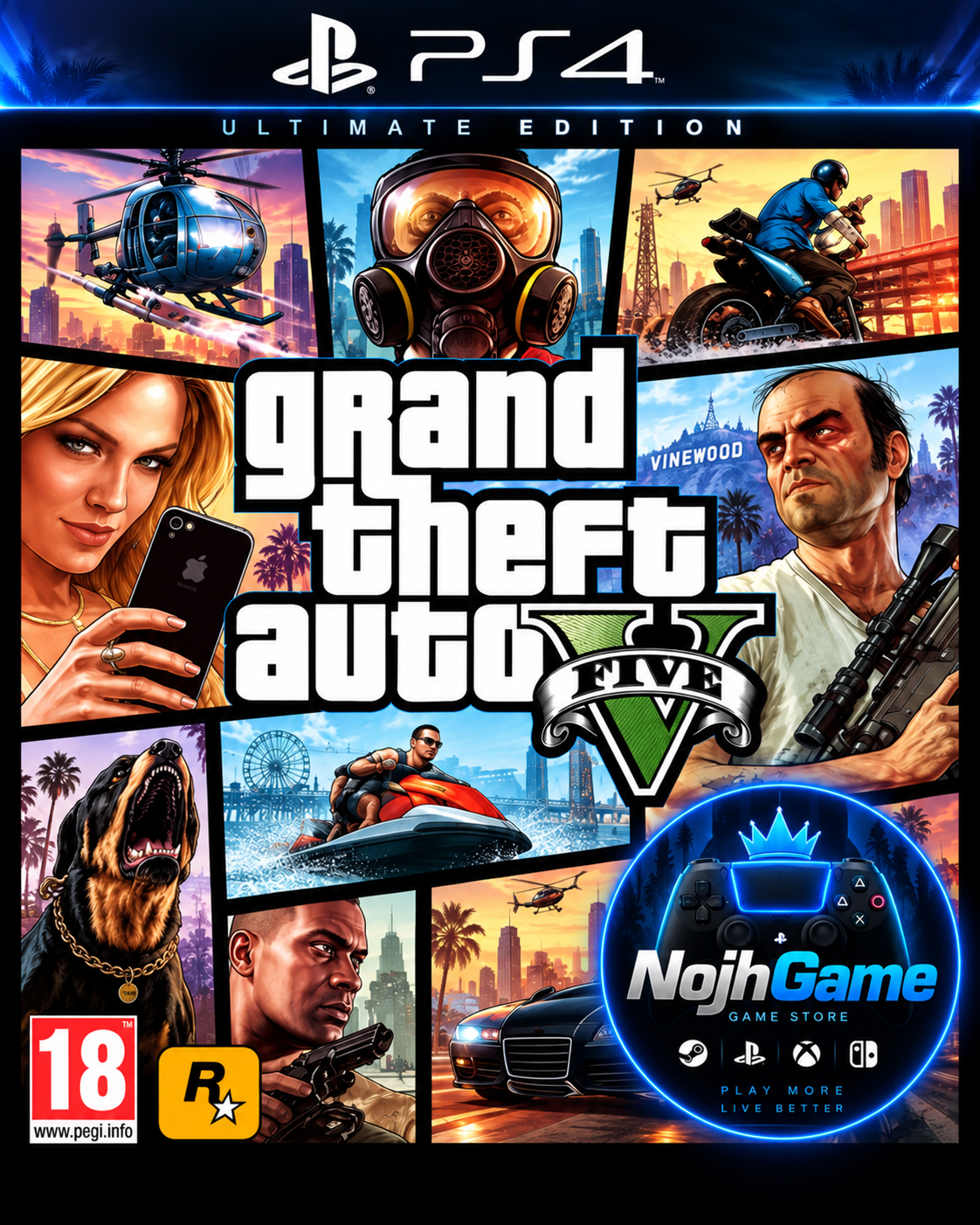 نقد و بررسی بازی GTA V برای PS4